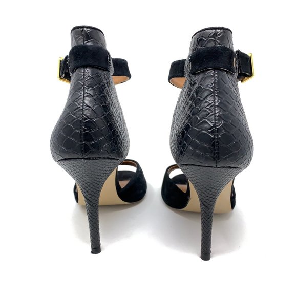 Steve Madden Stepout Strap Peep Toe Heels Sandals - Picture 4 of 8